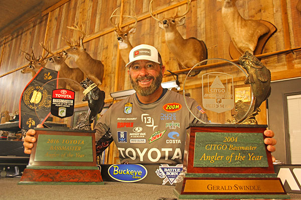 2-time B.A.S.S. Angler of the Year Gerald Swindle