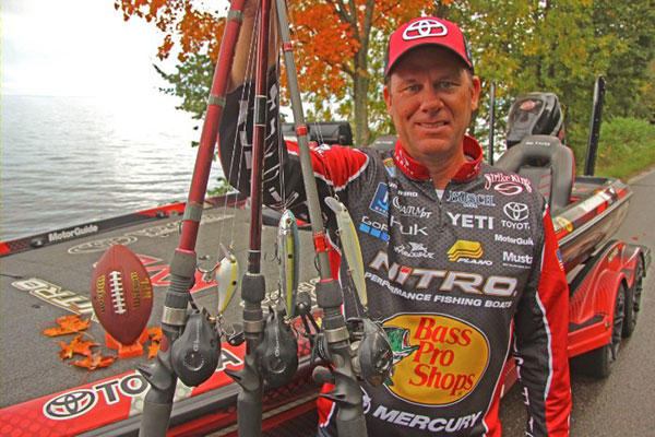 Kevin VanDam’s Three Favorite Lures for Fall Reservoirs
