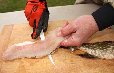 Fresh pike should be eaten within 48 hours.