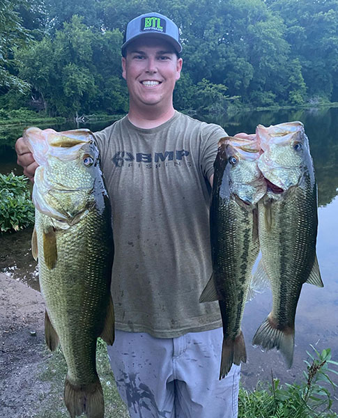Mike and Cody Steckel of Nevada - Big Bass
