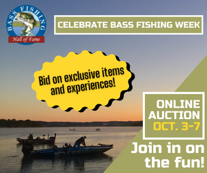 Bass Fishing Hall of Fame Online Auction