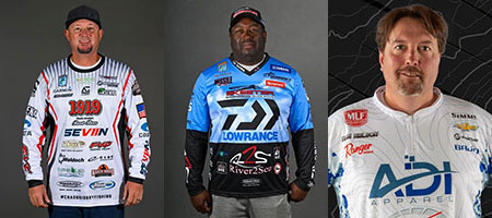 Chad Grigsby, Ish Monroe, Ron Nelson 
