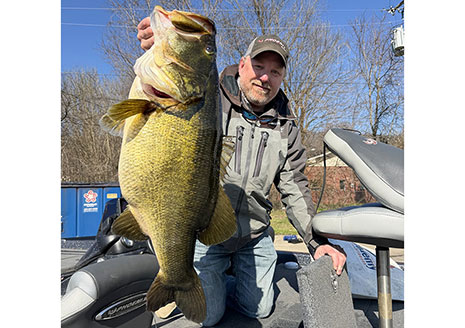 Tennessee Angler Catches Giant State Record Bass