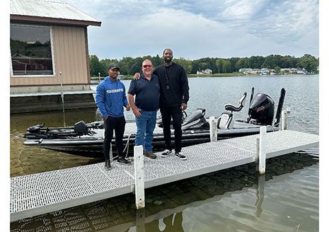 Holder Shows How to Make Angler Sponsorships Worthy; Lands Boat Sale to Former NBA Player
