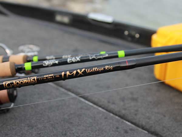 G. Loomis IMX Series and E6X Walleye Series Rods Announced