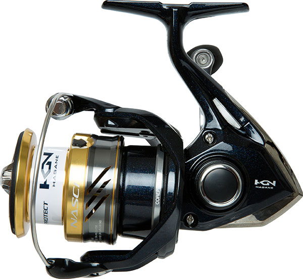 Shimano's New NASCI Spinning Reels Built for Heavy Duty Work and Braid
