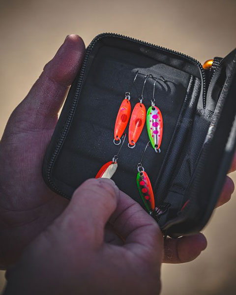 Daiwa’s PRESSO Lure Wallet Interior