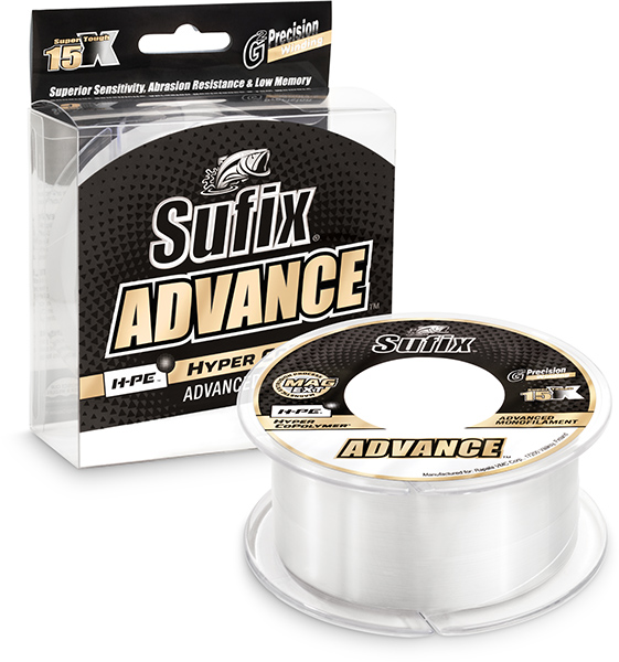 New Abrasion Resistant Sufix Advance Line Offers Best of Both Worlds