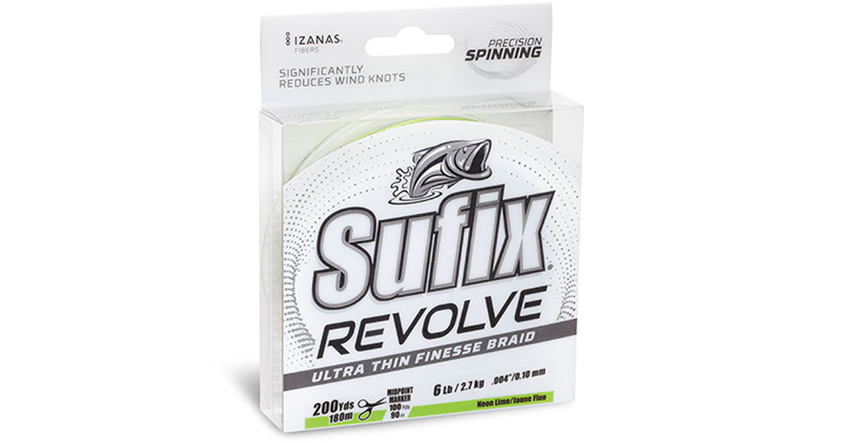 Sufix Revolve Ultra-Thin Finesse Braid