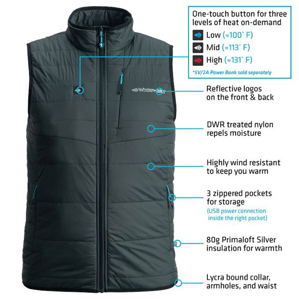 Whitewater Fishing’s New Torque Insulated Heated Vest