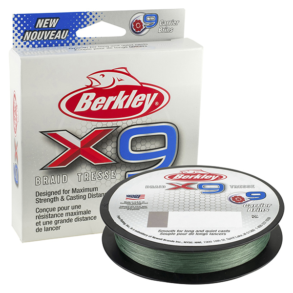 Berkley x5 & x9 Braid Offers More Strands and Small Diameter