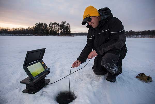 You Can Learn a Lot with Use of Underwater Camera While Ice Fishing