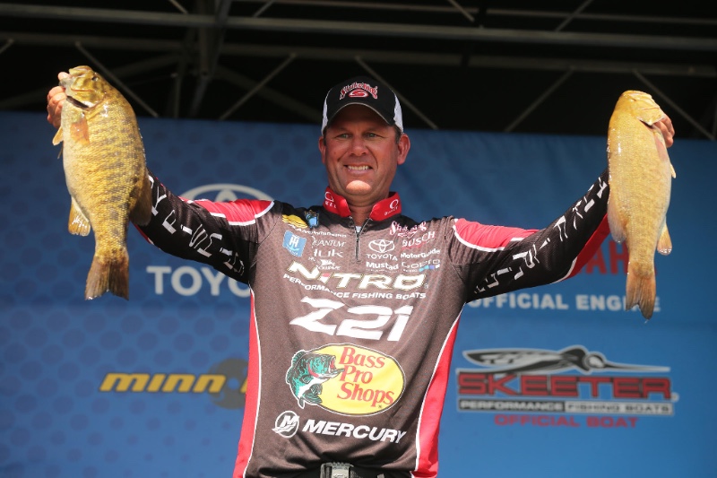 Kevin VanDam Takes Early Lead At Bassmaster Elite At The St. Lawrence River 