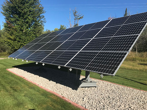 Hatchery Solar Panels