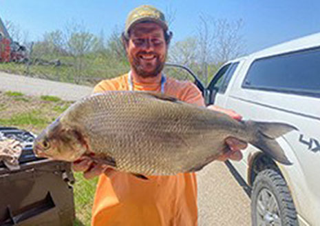 Michigan Gizzard Shad Record Broken on Grand River