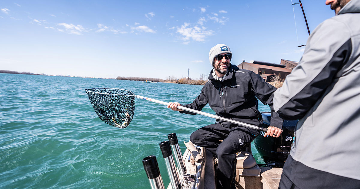 Spring Walleye on the Detroit River