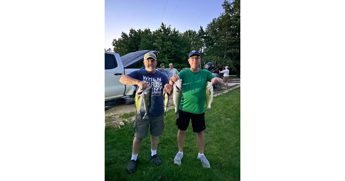 Charlie Fouts and Ray Lohr - 1st Place and Big Bass