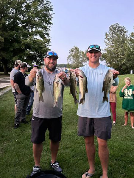 Hunter and Justin Kosmerick - 4th Place