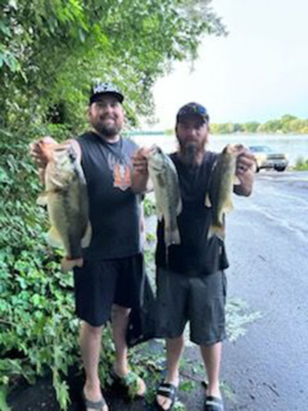 Noah Chambers and Jacob Meeker - 7th Place & Big Bass