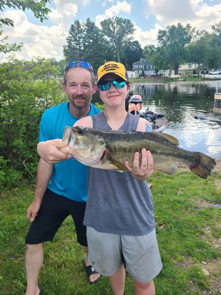 Jake and Cheyenne Lisenko - Big Bass