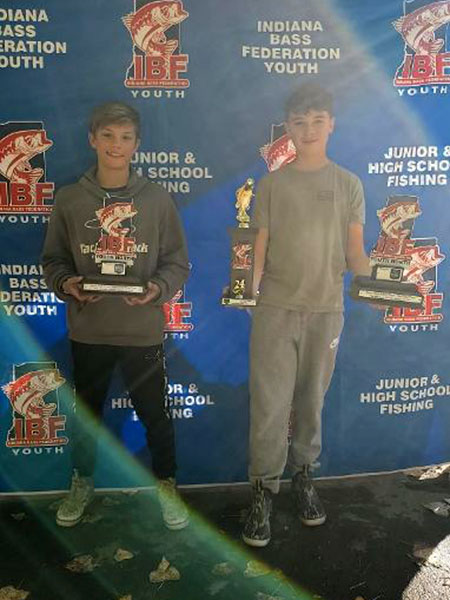 Brayden Bontrager and Layton Hostetler -  Jr. 1st Place