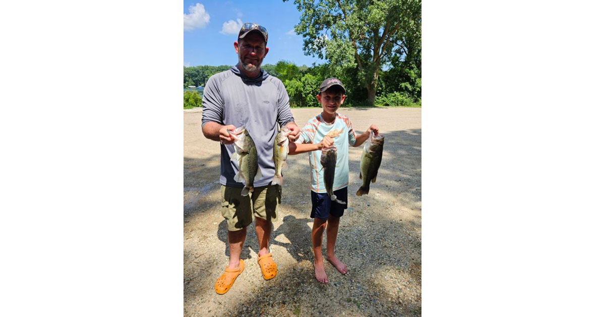 Mike and Tat McCallie - 1st Place and Big Bass