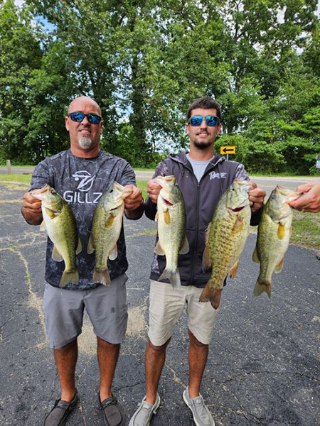 Brad and son Clay Sterling - 3rd Place