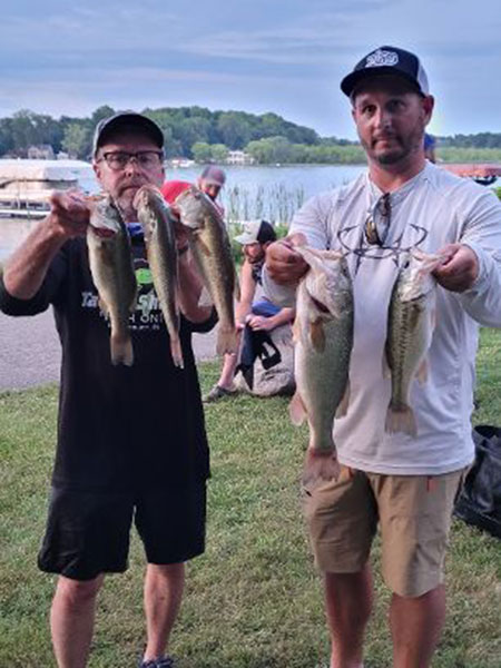 Steve Martin and Josh Roberts - 5th Place and Big Bass