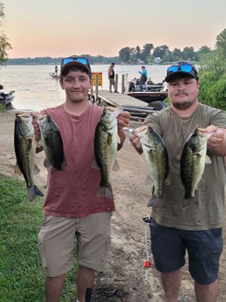 Maynard Hochstetler and Marvin Bontrager - 2nd Place