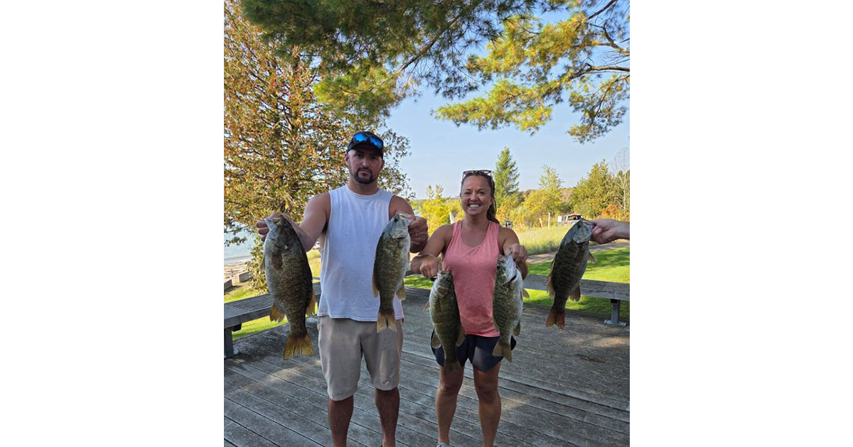 Ryan and Alyssa - 1st Place & Biggest Bass