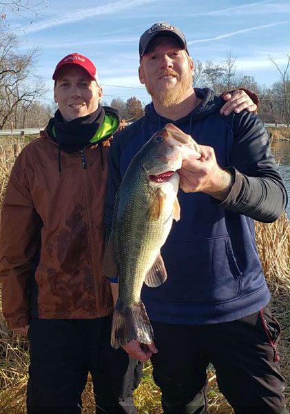 Christian and Trevor Vann - 3rd Place and Big Bass