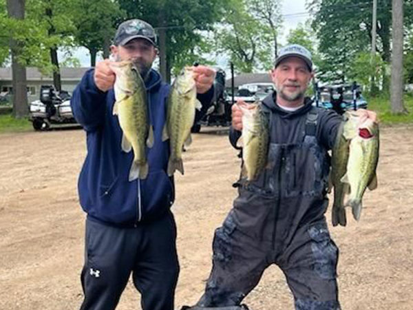 Steve Martin and Joel Connelly - 2nd Place and Big Bass