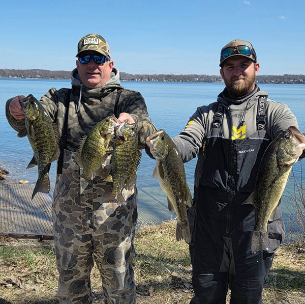 Rich and Hunter Paten - 1st Place and Big Bass