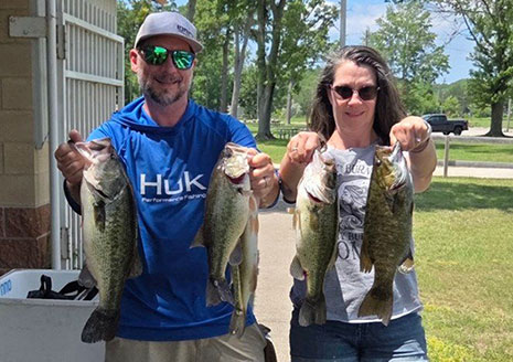 Kediks Won Couples Event at Mona and Had Big Bass