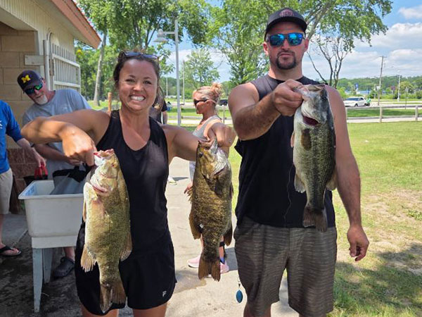 Ryan and Alyssa Yoder - 2nd Biggest Bass