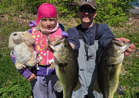 Casting Couples Encounter Cold Weather, Tough Bite in Opener at Pine and Stone Lakes