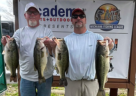 Big Bass Weighed in at Lake of Woods Despite Tough Conditions