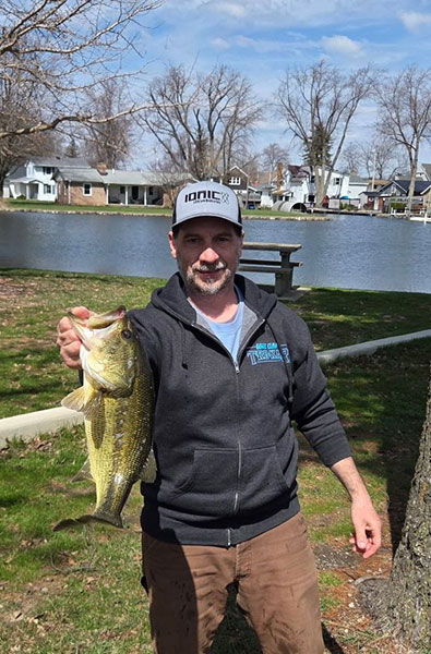 Rick Kedik - 3rd Place and Big Bass