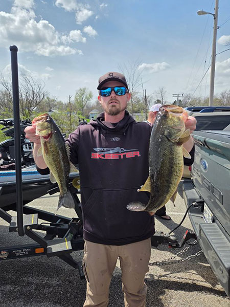 Zach Burdette - 4th Place and Big Bass