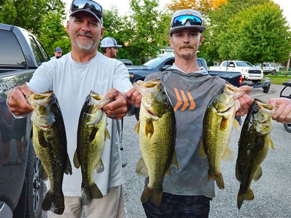 Steve and Hunter (no last names provided by tournament director) - 1st Place