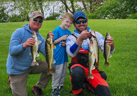 Szymczaks Win Walleye Bash on St. Joe