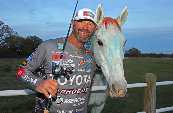 Swindle Can’t Horse Around at Toyota Bassmaster Texas Fest