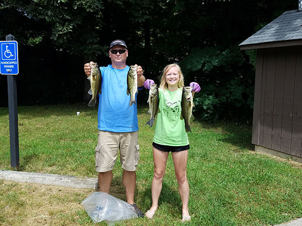 John and daughter Zoie Dixon