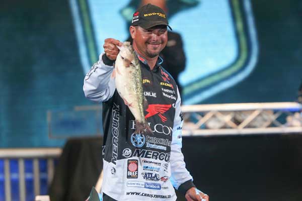 Hometown Favorite Christie Takes Lead In GEICO Bassmaster Classic Presented By GoPro