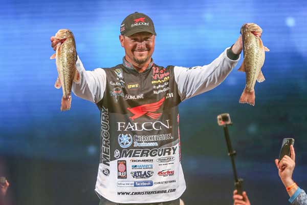 Christie In Position To Go Wire-To-Wire At GEICO Bassmaster Classic 
