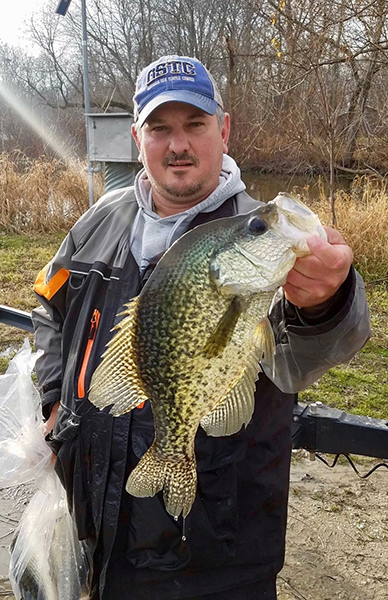 Lee Duracz with Monster Crappie