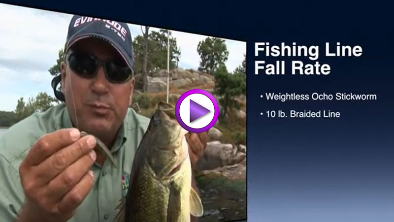 Fishing Line Fall Comparison