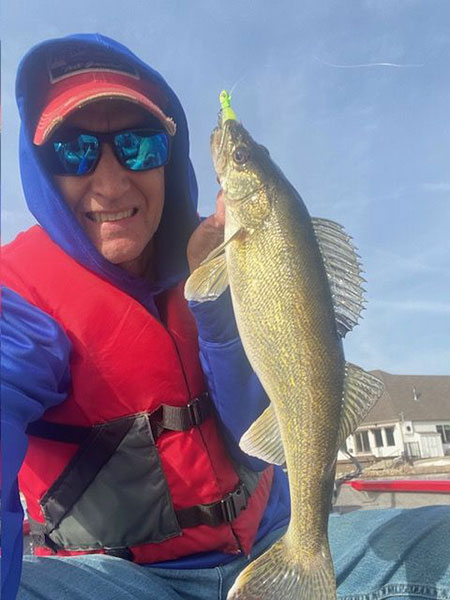 David with Nice Walleye
