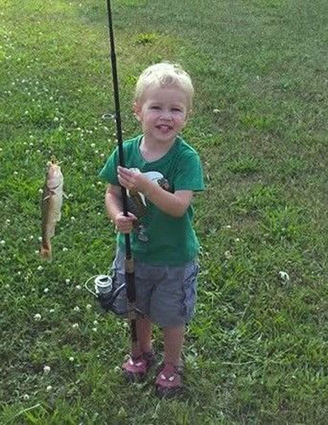Hunter's first catch