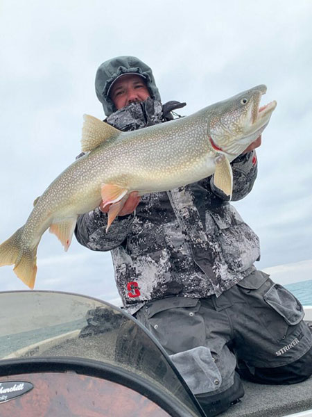 Phil Duracz with big laker